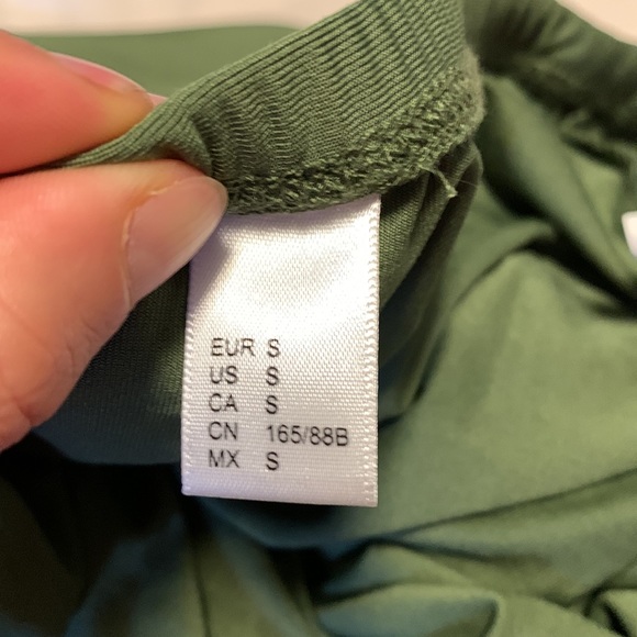 Draped Maxi Skirt with Slit - Picture 6 of 6